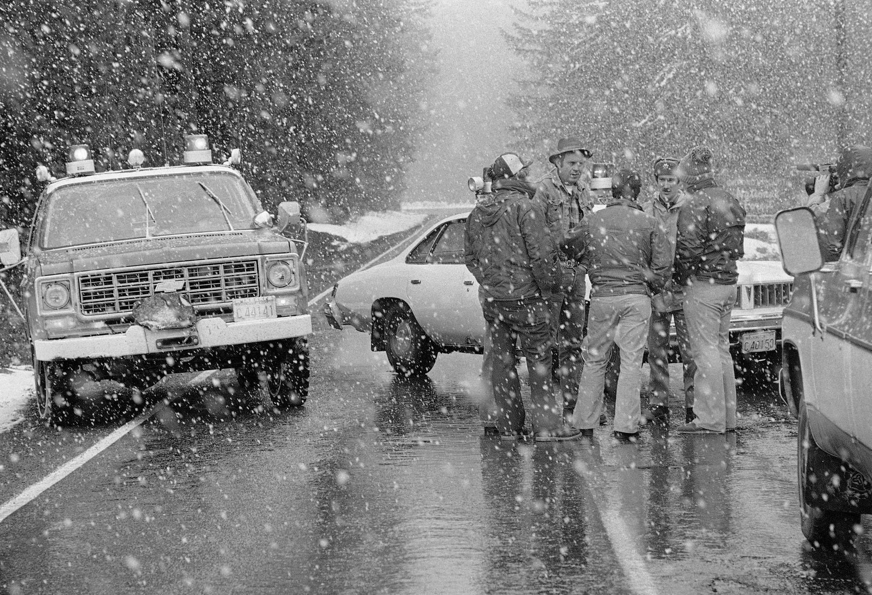 March 26, 1980: Earthquakes felt near mountain